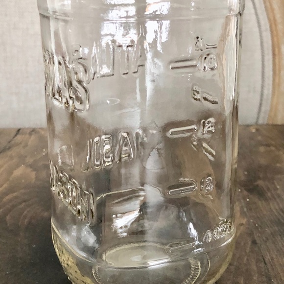 Tall ATLAS Mason Square Jars with Lids 20 oz Clear Glass - Picture 2 of 10